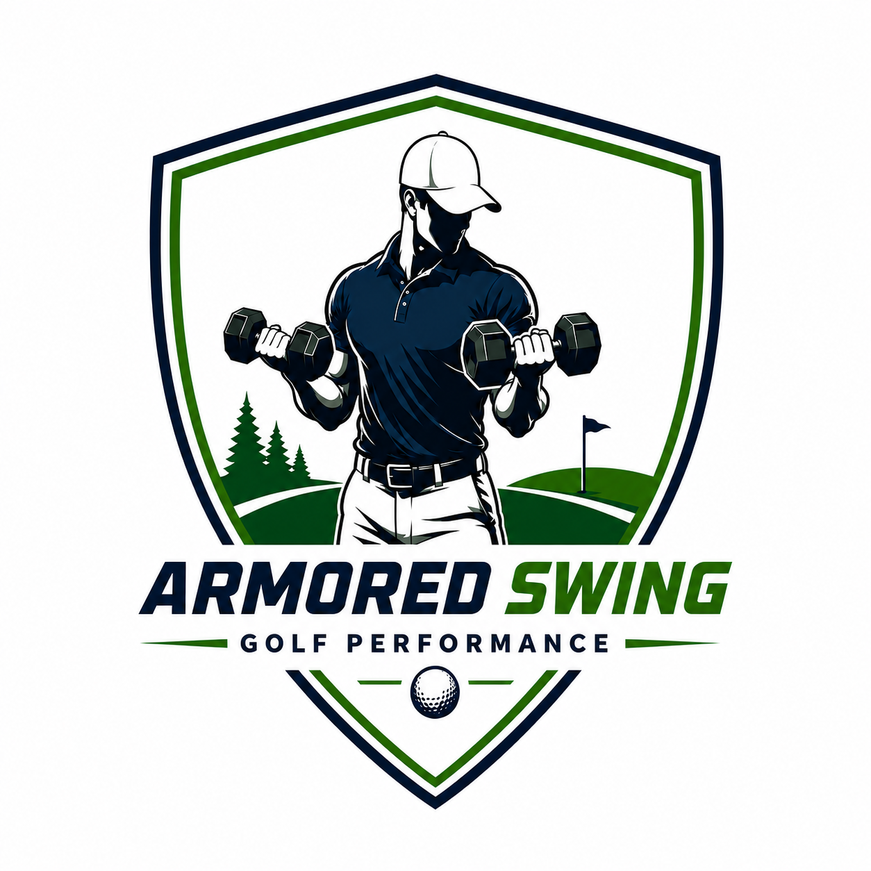 Armored Swing Golf Performance logo